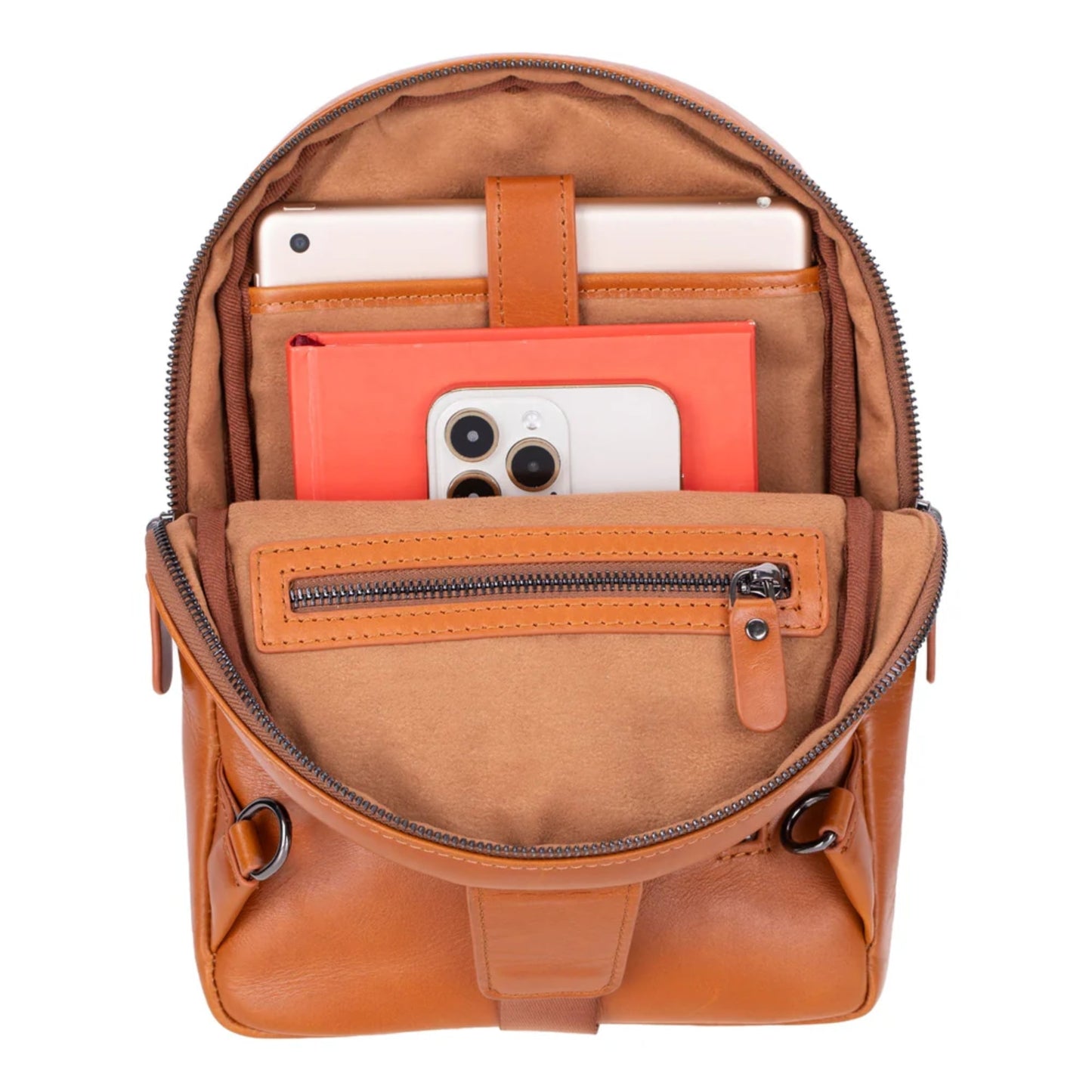 Athens Unisex Leather Cross Bag - Concordia Style Boutique