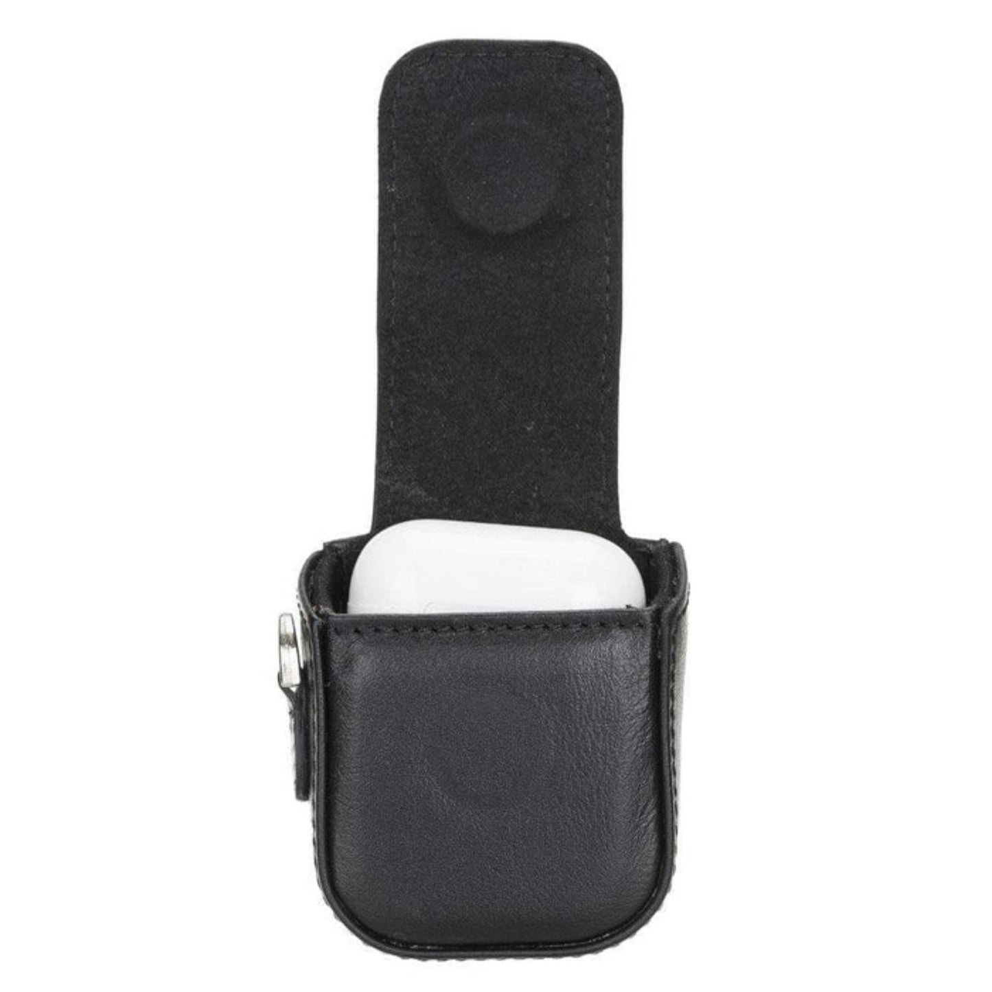 Aurora Luxury Leather AirPods Case with Attached Wrist Strap - Concordia Style Boutique