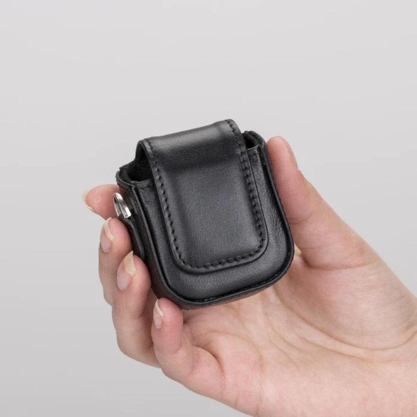 Aurora Luxury Leather AirPods Case with Attached Wrist Strap - Concordia Style Boutique