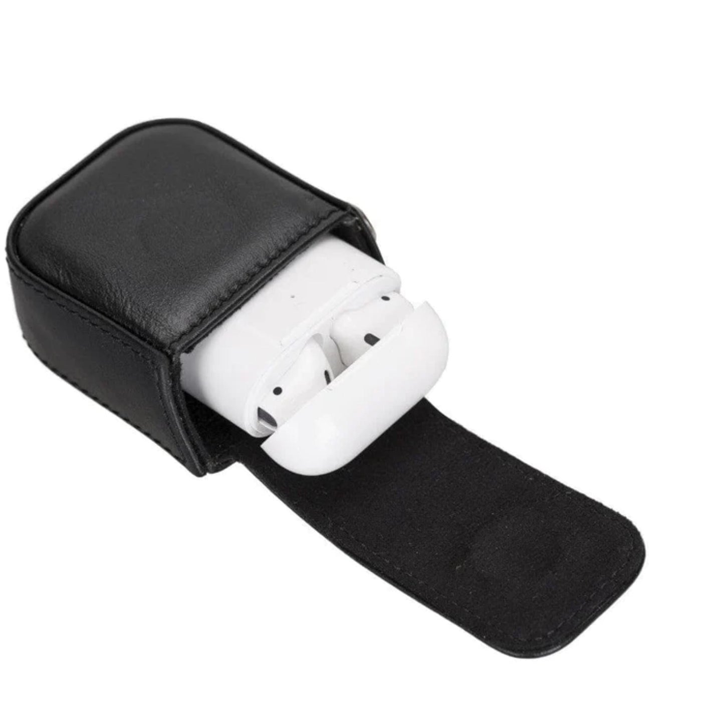 Aurora Luxury Leather AirPods Case with Attached Wrist Strap - Concordia Style Boutique