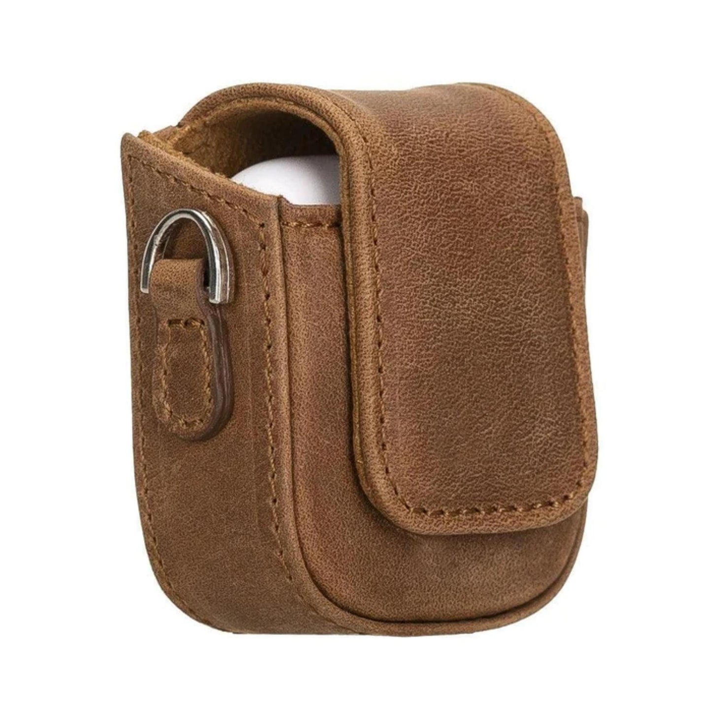 Aurora Luxury Leather AirPods Case with Attached Wrist Strap - Concordia Style Boutique