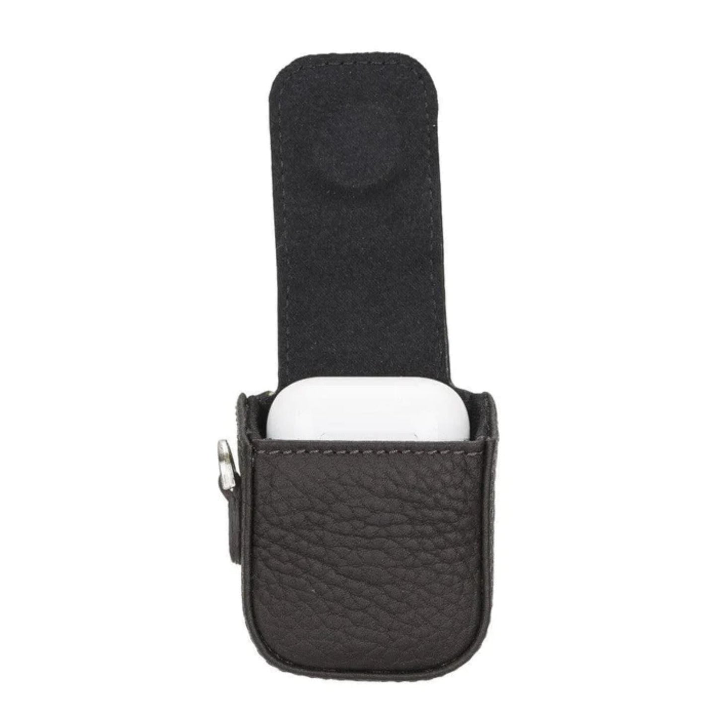 Aurora Luxury Leather AirPods Case with Attached Wrist Strap - Concordia Style Boutique