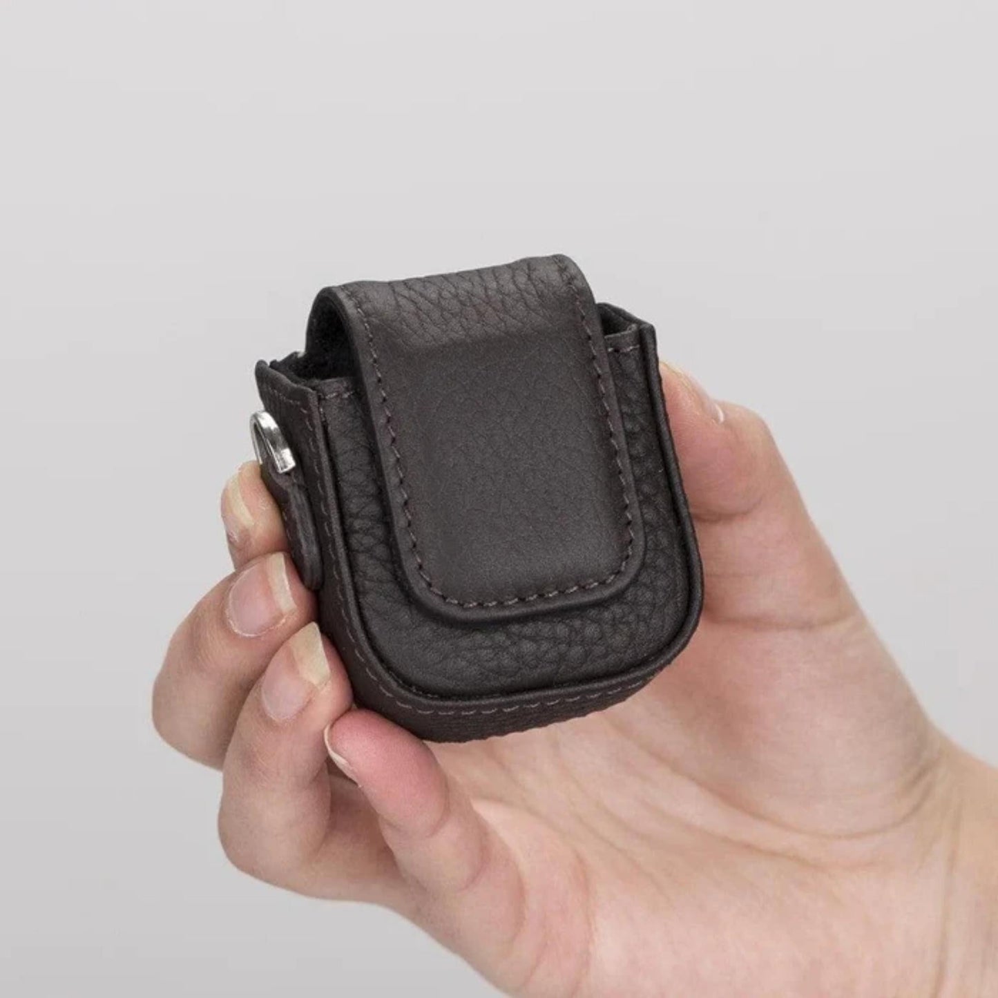 Aurora Luxury Leather AirPods Case with Attached Wrist Strap - Concordia Style Boutique