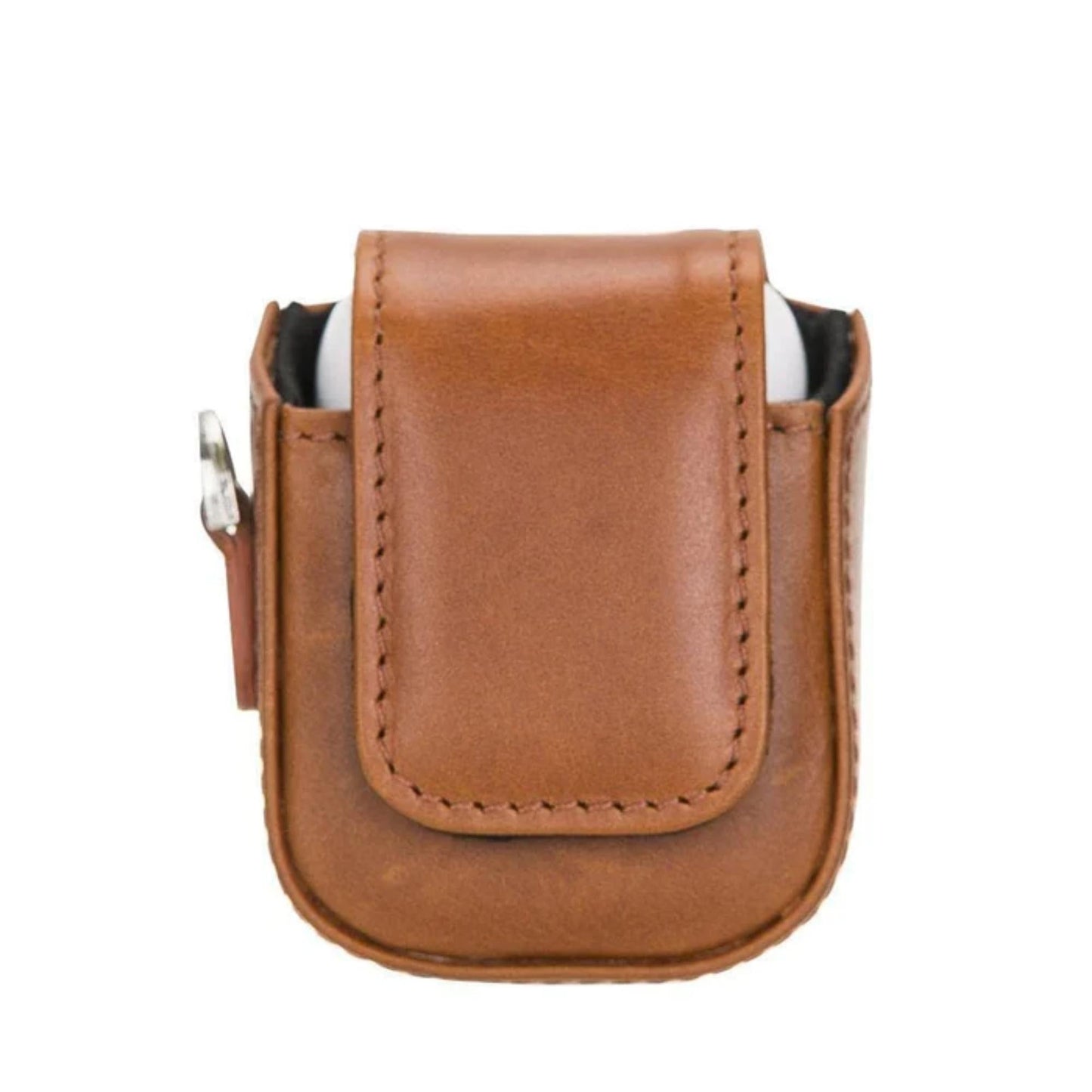 Aurora Luxury Leather AirPods Case with Attached Wrist Strap - Concordia Style Boutique