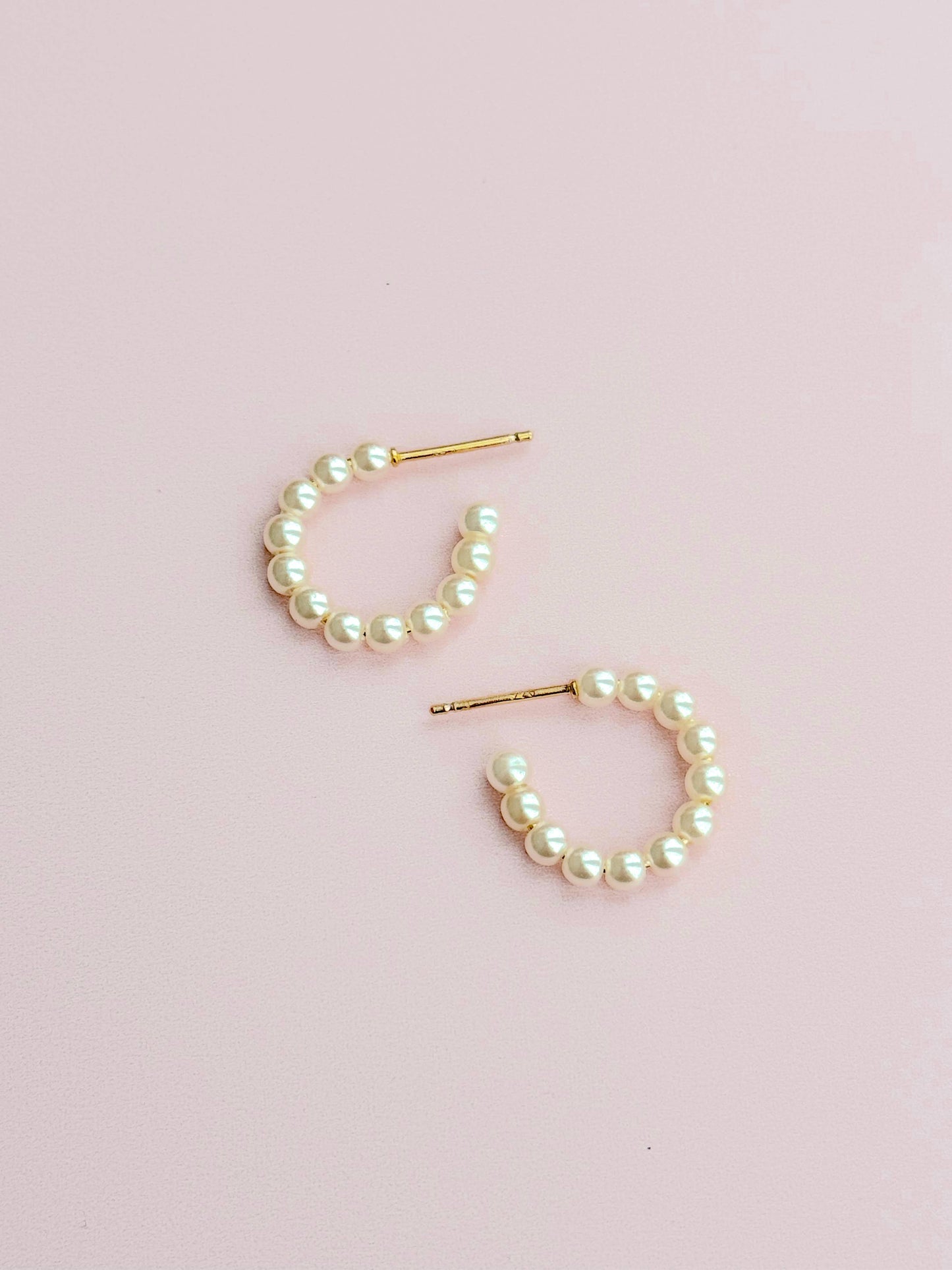 Mother of Pearl Hoops - Concordia Style Boutique