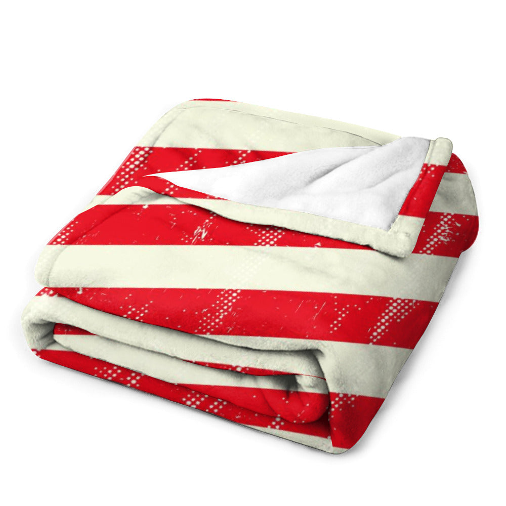 Super Soft Flannel Blanket Multiple Sizes - "Americana"" - Premium Soft Flannel Blanket from Concordia Style Boutique - Just $41.76! Shop now at Concordia Style Boutique