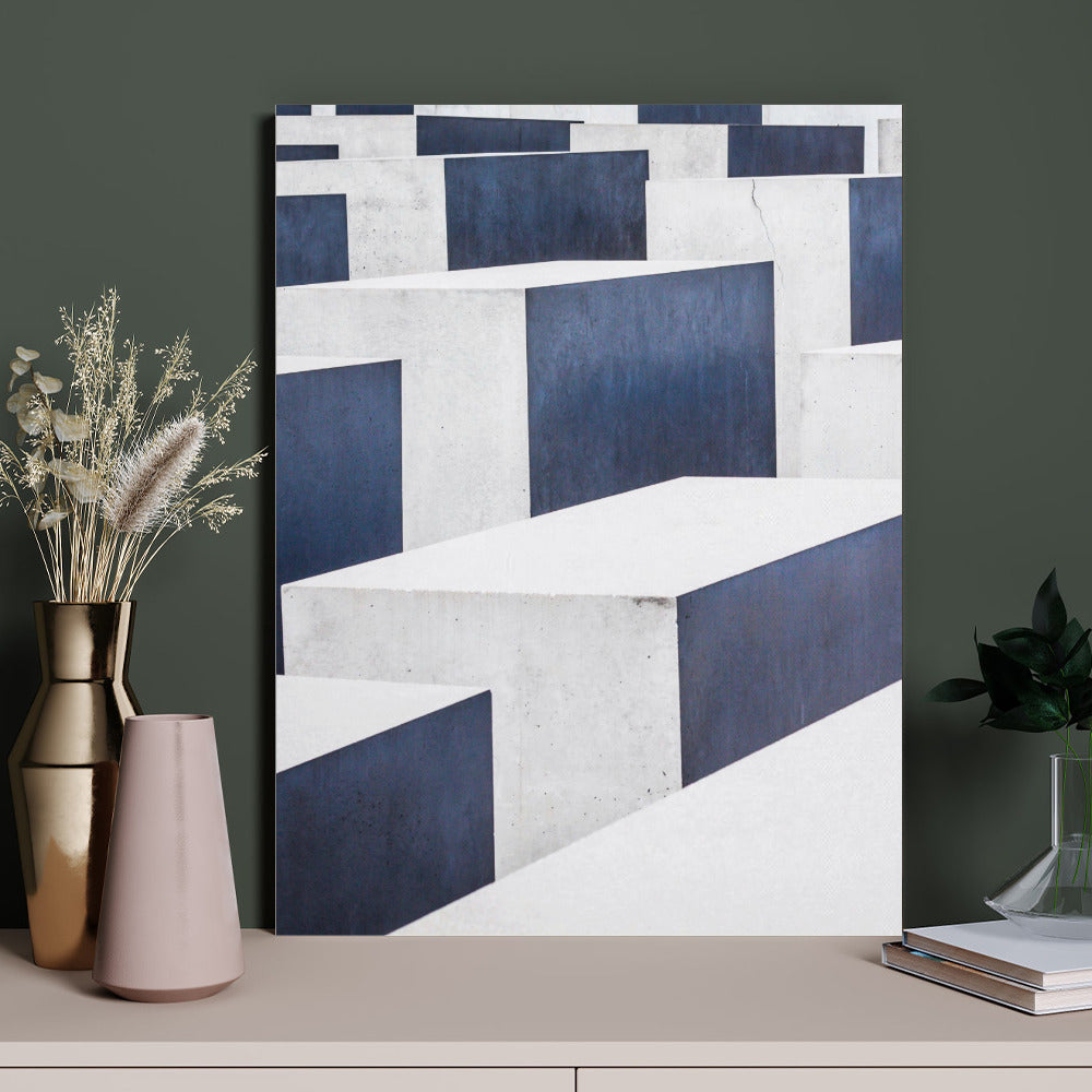 Canvas Print Multiple sizes Unframed & Framed (Vertical) -"Stepping Stones" - Premium Artwork from Concordia Style Boutique - Just $55.98! Shop now at Concordia Style Boutique