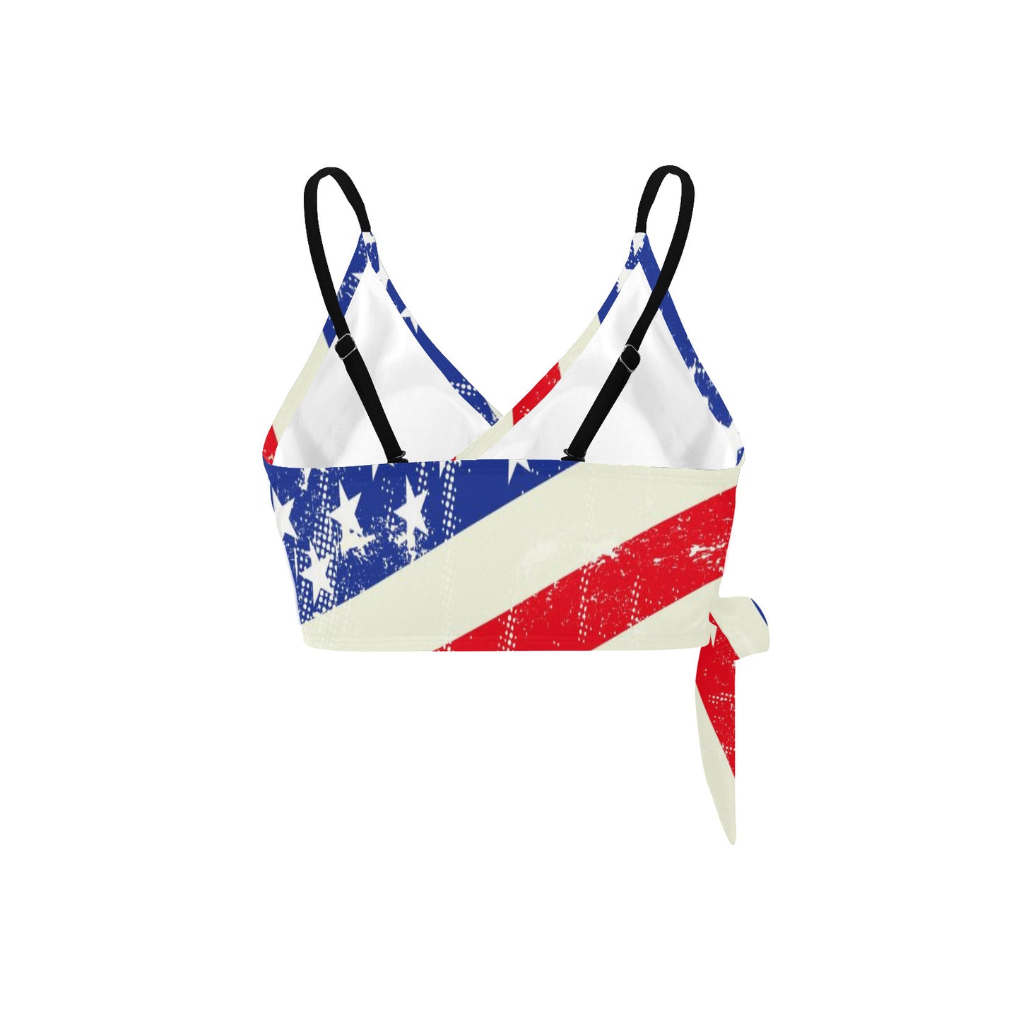 Knot Side Bikini Top - "Americana" - Premium Bikini Top from Concordia Style Boutique - Just $24.54! Shop now at Concordia Style Boutique