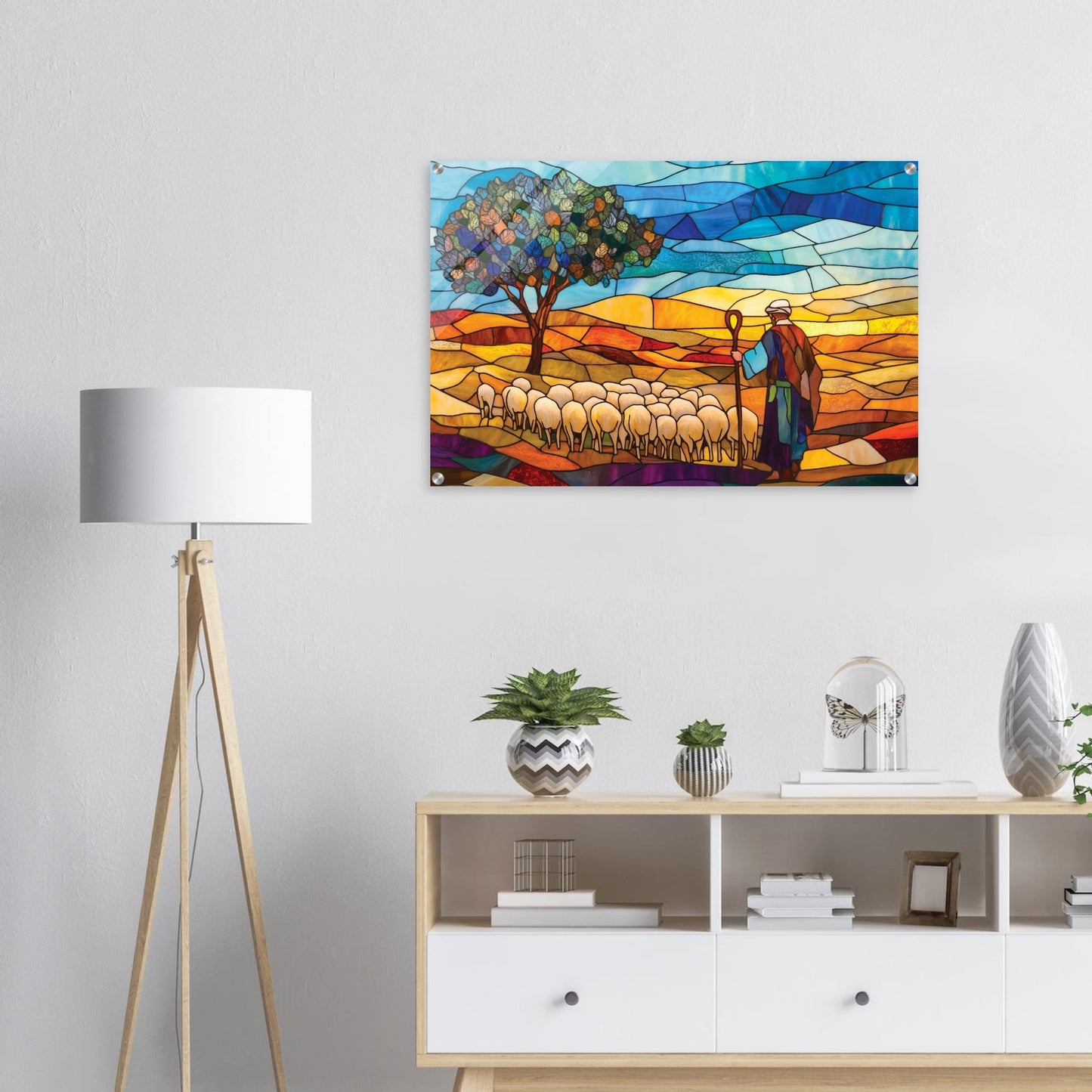 The Shepherd's Journey Acrylic Print