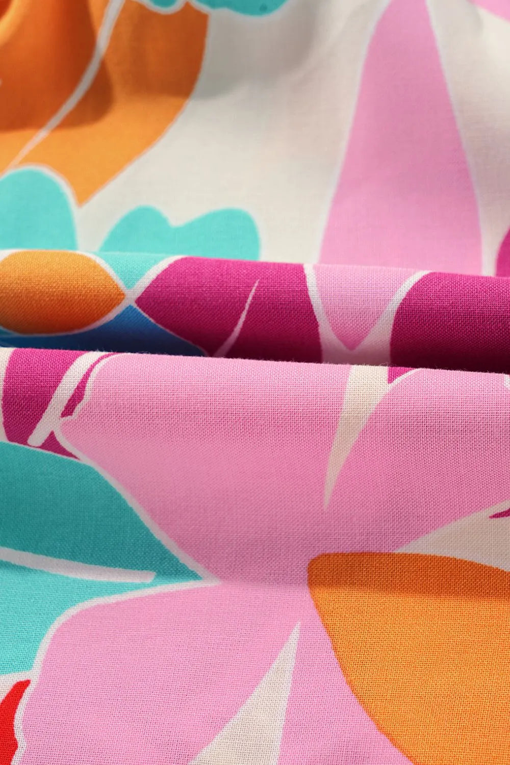 Floral Bubble Sleeve V Neck Tiered Ruffle Babydoll Dress - Concordia Style Boutique