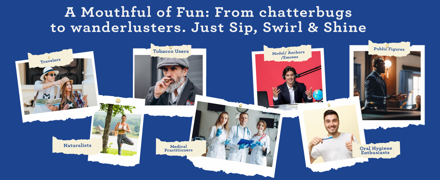 GuruNanda Concentrated Mouthwash (2 fl oz), Fluoride-Free, Mint Mouthwash with Natural Essential Oils, Supports 300 Rinses, Aids in Fresh Breath - Concordia Style Boutique