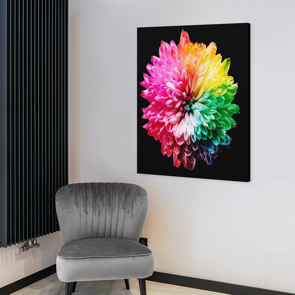 Canvas Print Multiple sizes Unframed & Framed (Vertical) - "The Flower" - Premium Artwork from Concordia Style Boutique - Just $55.98! Shop now at Concordia Style Boutique