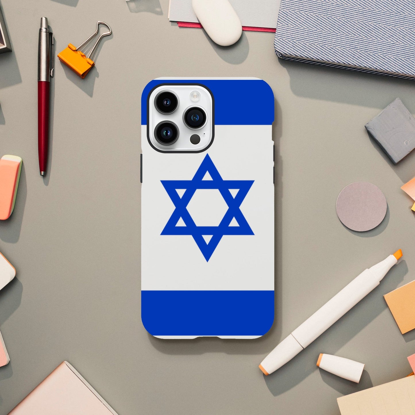 Flag of Israel Tough Phone Case