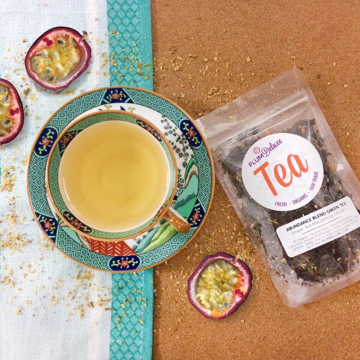 Abundance Blend Green Tea (Passionfruit - Elderflower) - Concordia Style Boutique