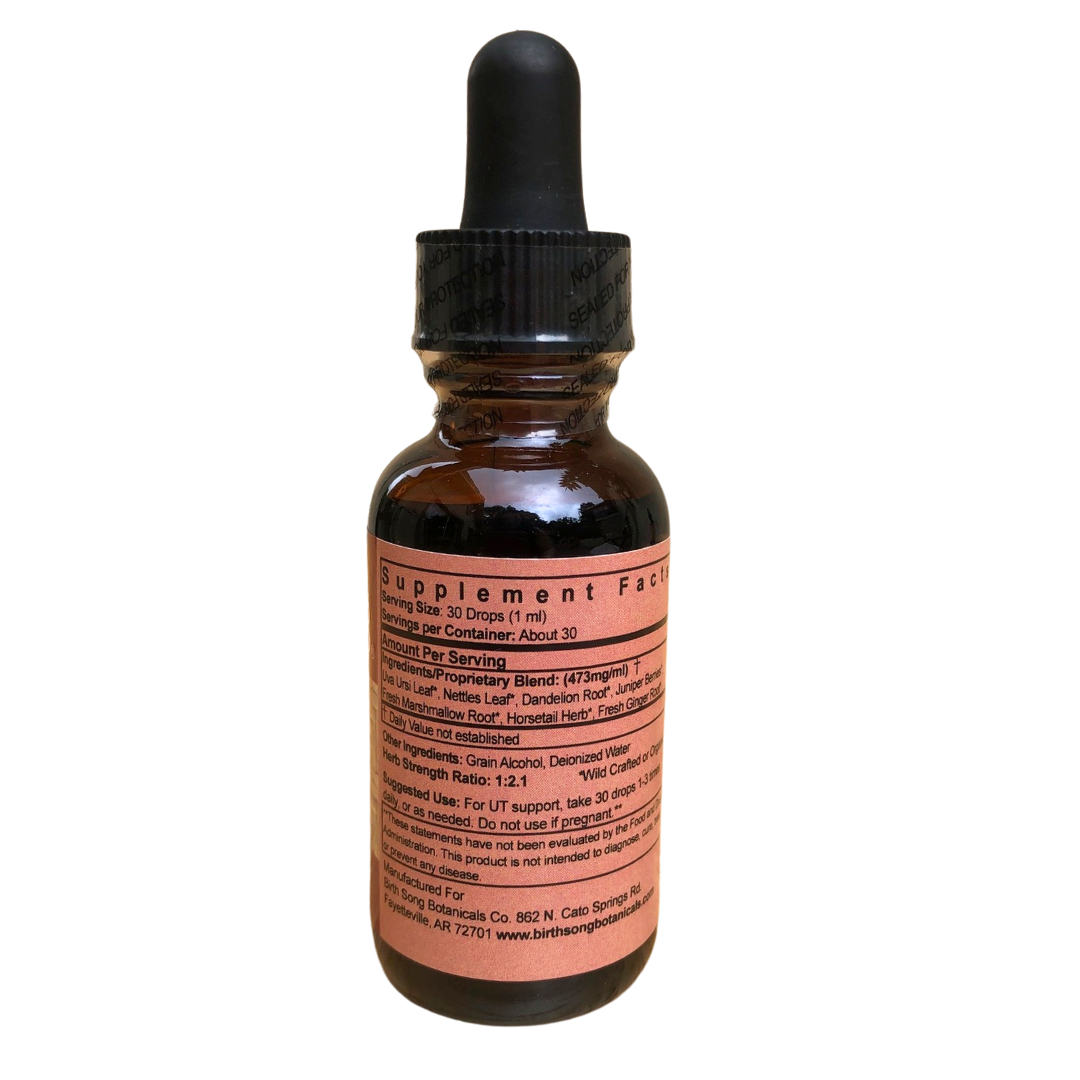 UT Harmony Herbal Tincture, Liquid Supplement for Women, Supports Urinary Tract and Bladder Health*, Supports healthy PH & Urinary Strength* 1 oz. - Concordia Style Boutique