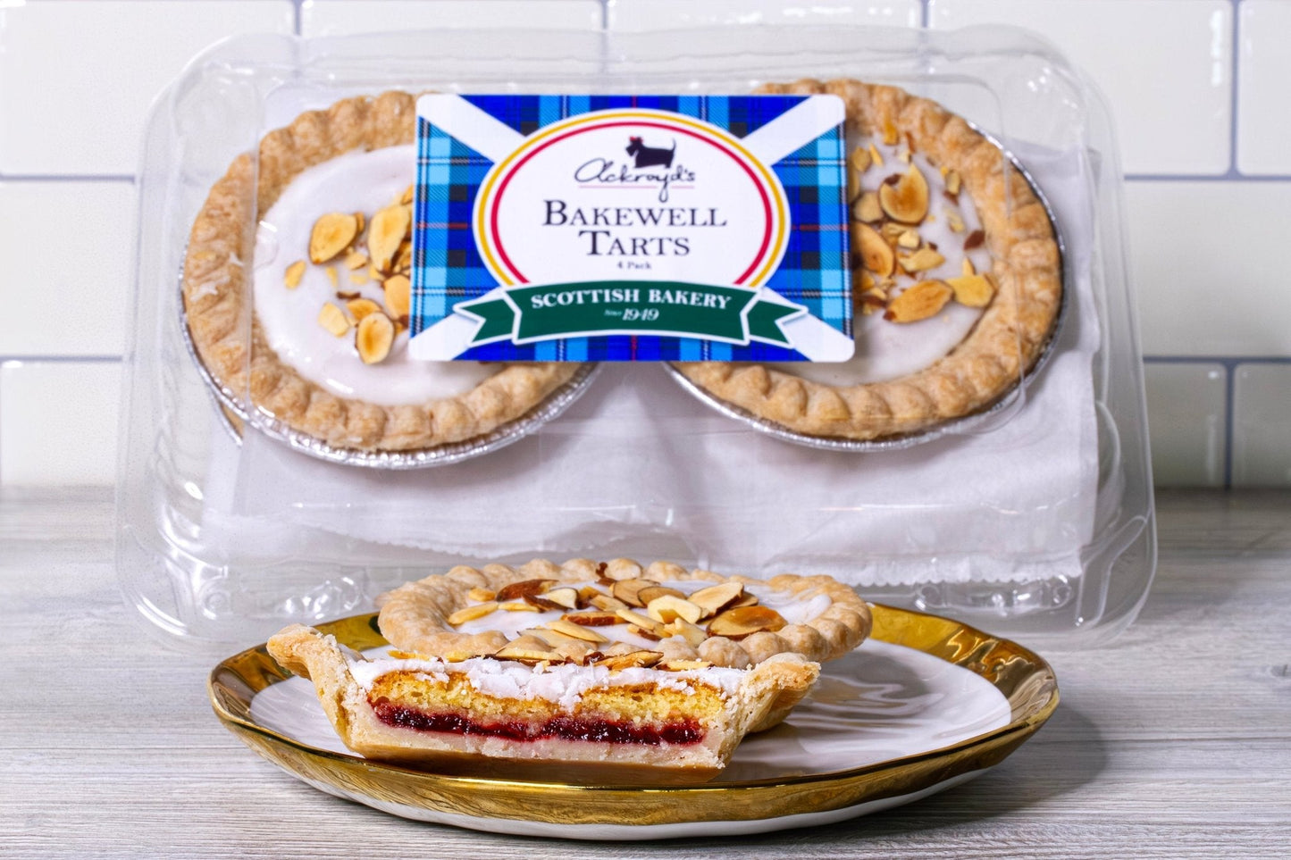 Ackroyd's Bakewell Tarts - 4 pack - Concordia Style Boutique
