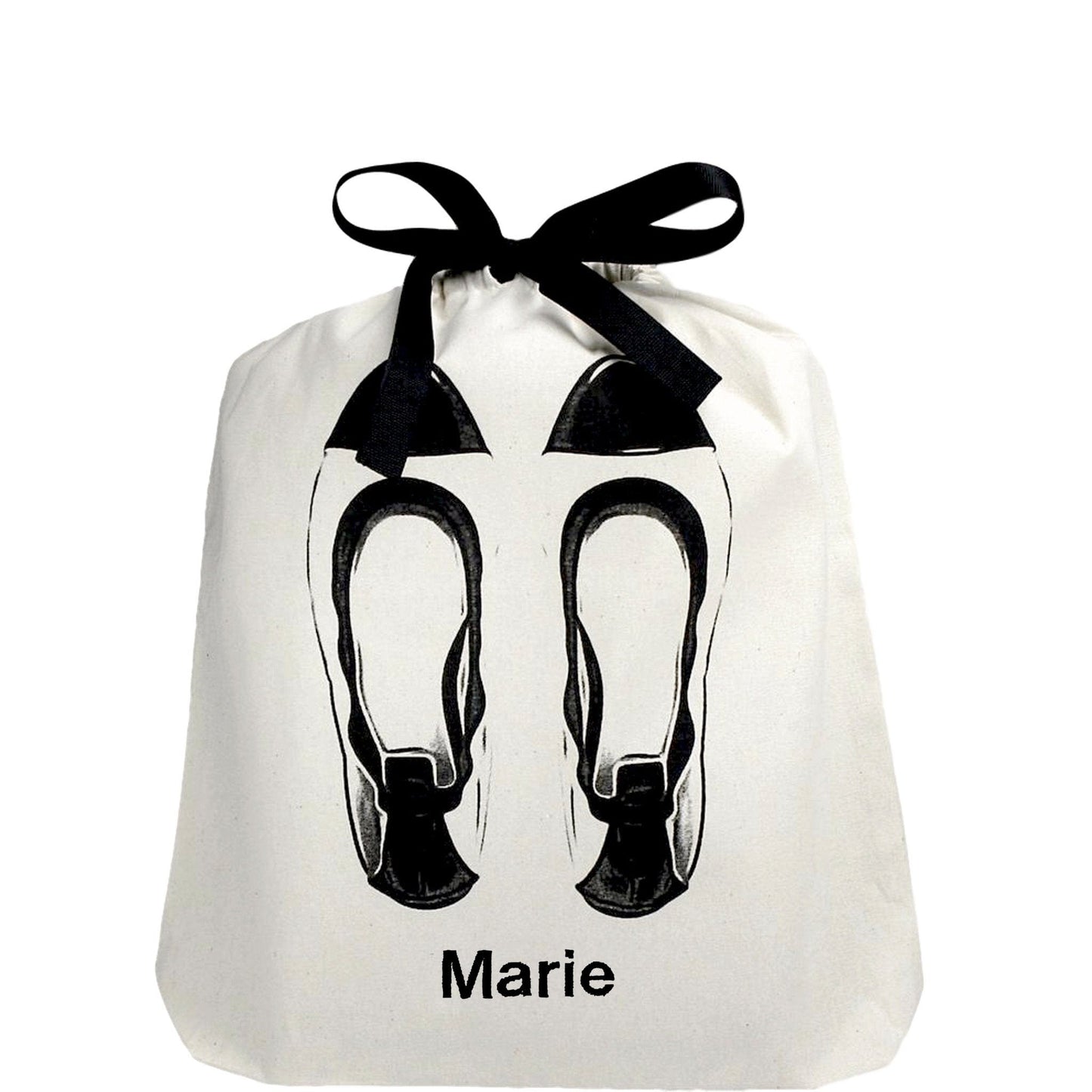 Ballet Flats Shoe Bag, Cream - Concordia Style Boutique