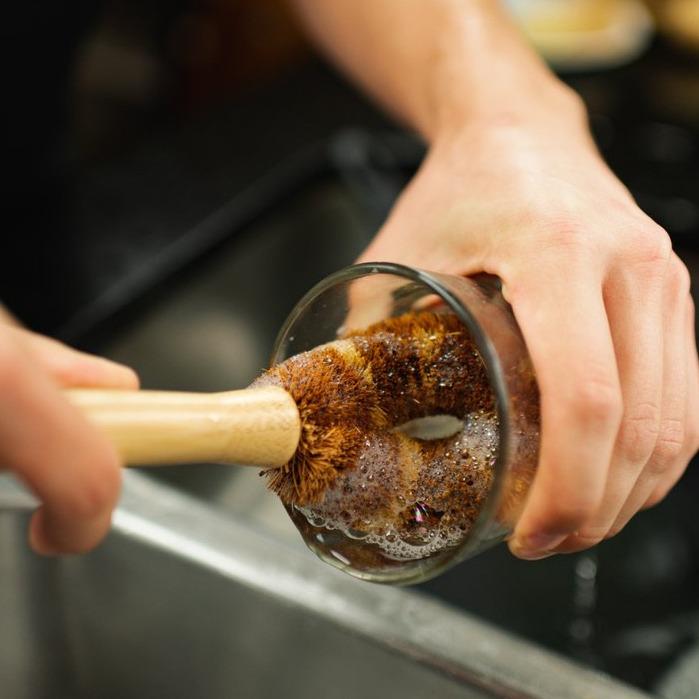 Bamboo Drinkware Cleaning Brush | Rounded - Concordia Style Boutique