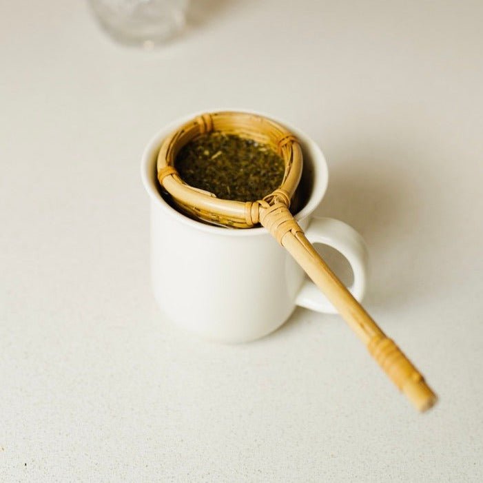 Bamboo Hand Woven Tea Strainer - Concordia Style Boutique