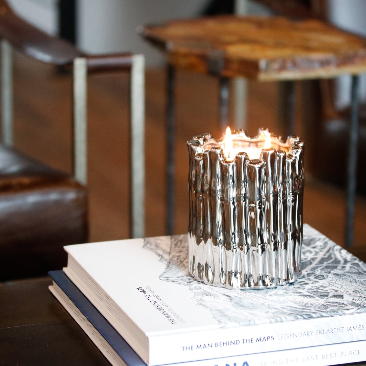 Silver Sagano Candle - Concordia Style Boutique