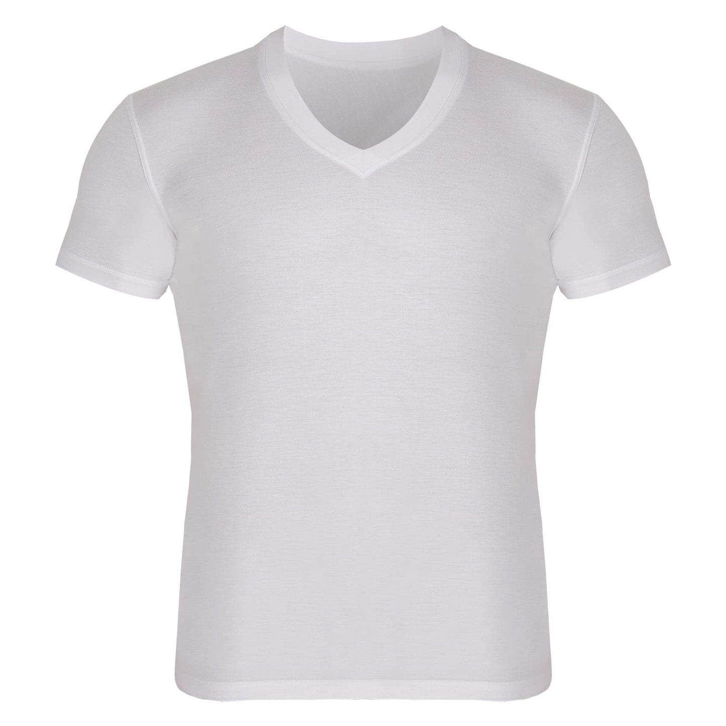 Men's Bamboo V-Neck Undershirt (3 Pack)