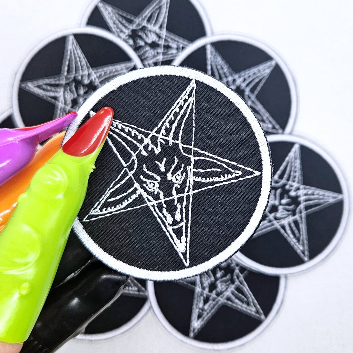 Baphomet Sigil Inspired Patch - Concordia Style Boutique