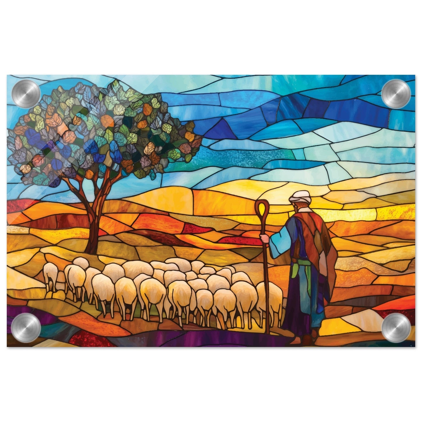 The Shepherd's Journey Acrylic Print