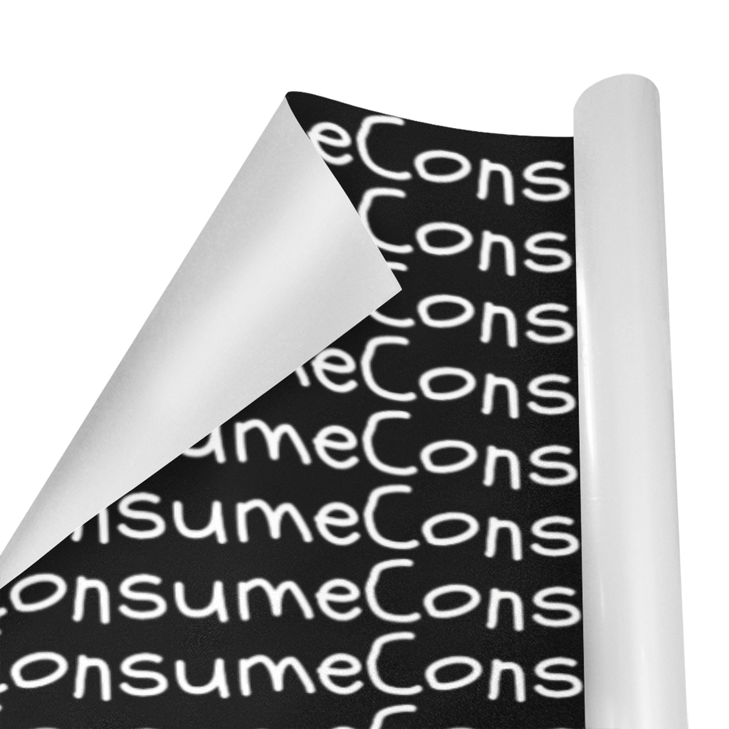 "Consume" - Wrapping Paper - Gift Wrapping Paper 58"x 23" (1 Roll) - Premium Gift Wrapping Paper 58"x 23" (1 Roll) from Concordia Style Boutique - Just $23.91! Shop now at Concordia Style Boutique