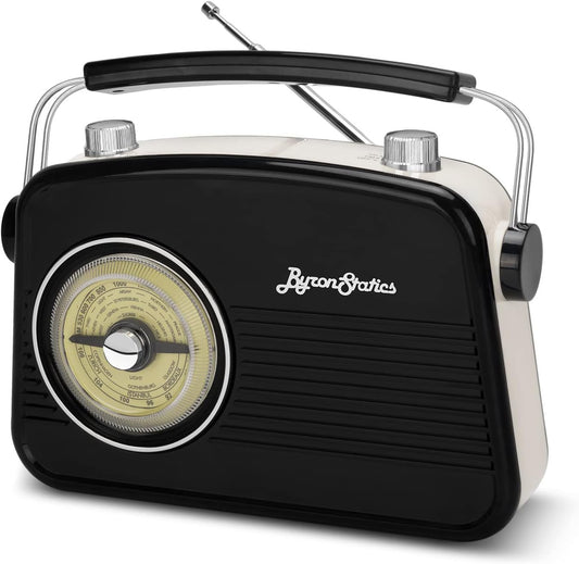 Black AM/FM Portable Radio - Concordia Style Boutique