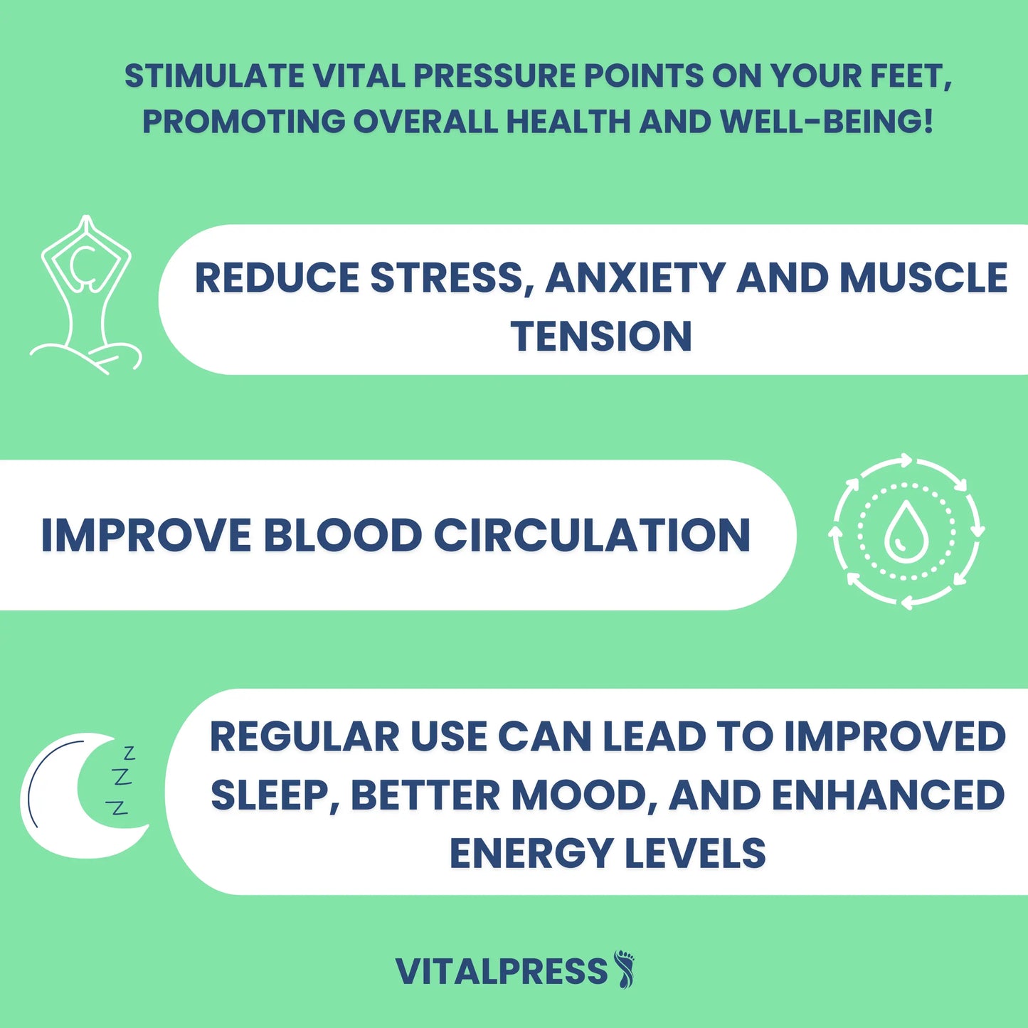 Acupressure Sandals - Concordia Style Boutique