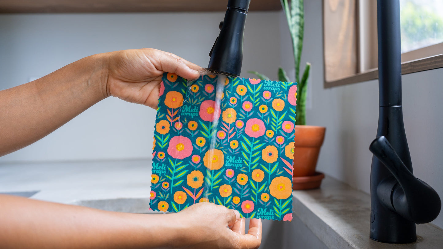 Beeswax Food Wrap - Fall Bloom Print - Concordia Style Boutique