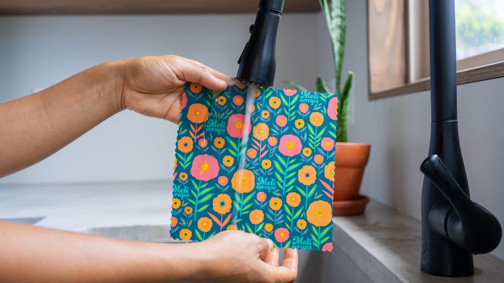 Beeswax Food Wrap - Fall Bloom Print - Concordia Style Boutique