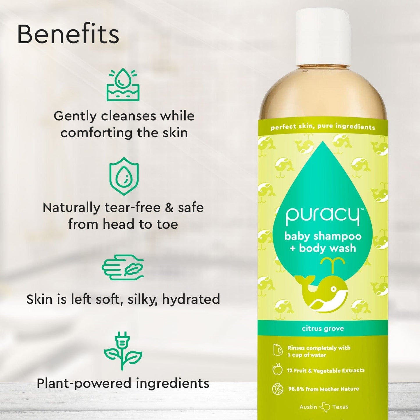 Baby Shampoo & Body Wash (Tear-Free) - Concordia Style Boutique
