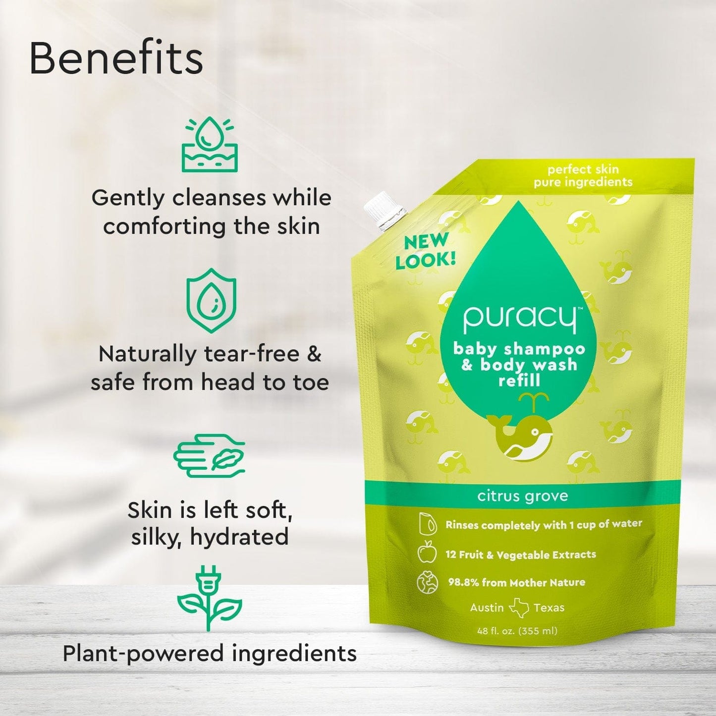 Baby Shampoo & Body Wash (Tear-Free) - Concordia Style Boutique