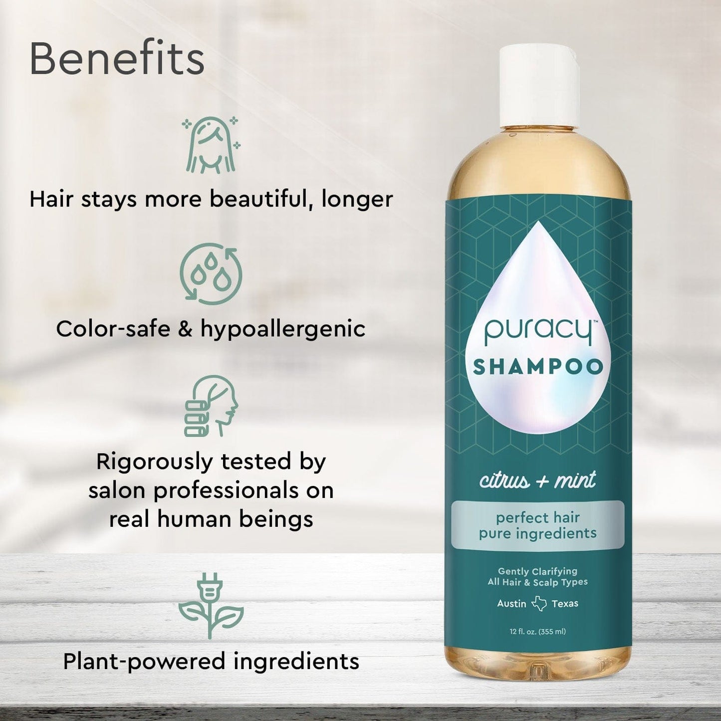 Shampoo (Sulfate/Paraben/Silicone-Free) - Concordia Style Boutique