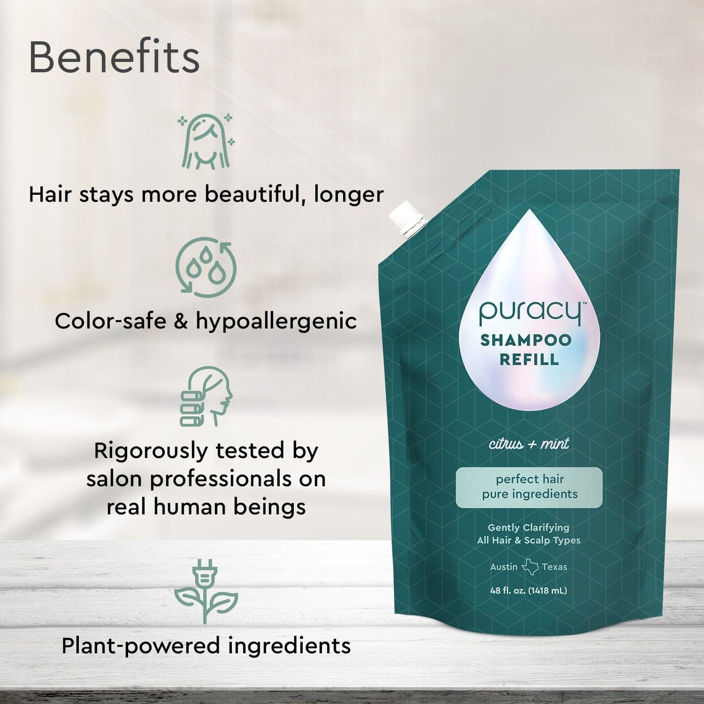 Shampoo (Sulfate/Paraben/Silicone-Free) - Concordia Style Boutique