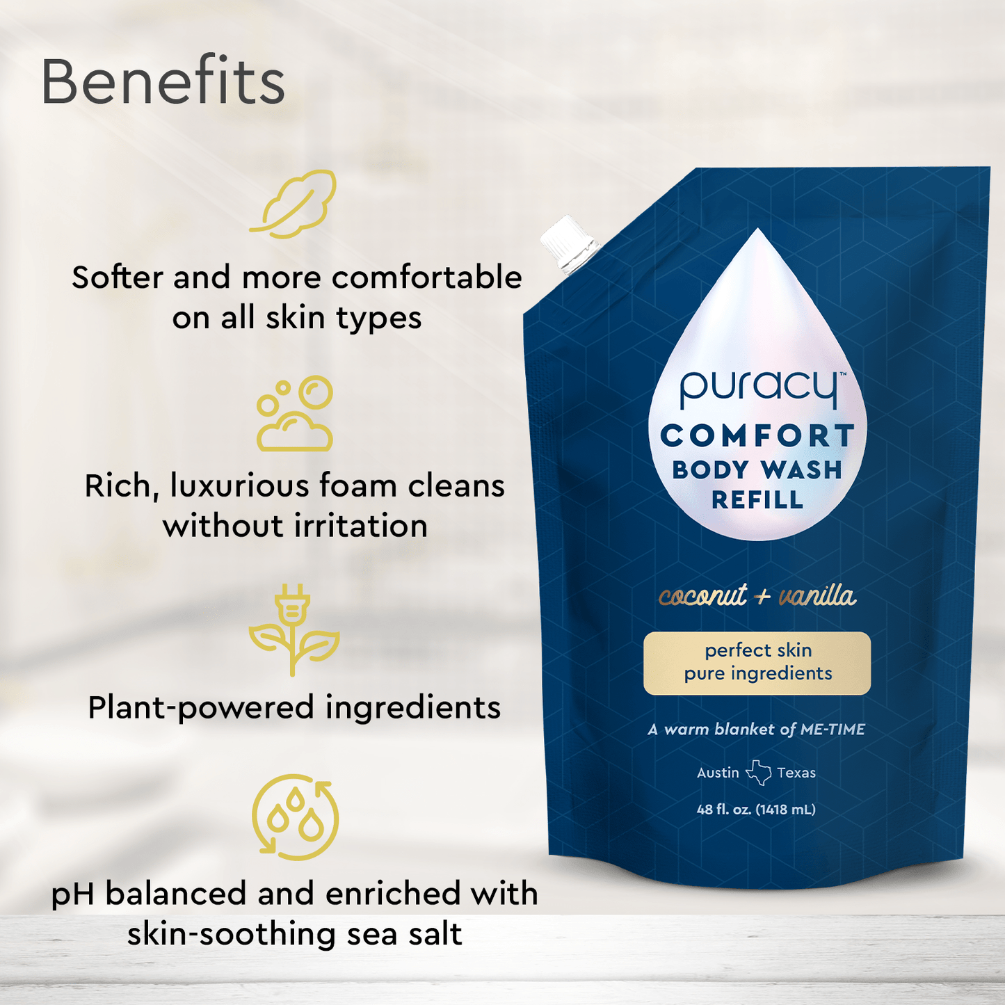 Body Wash (Acidified, PH Balanced) - Concordia Style Boutique