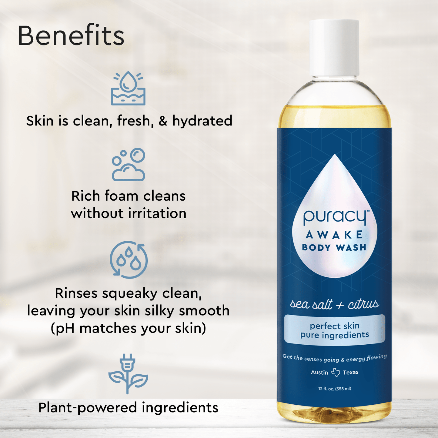 Body Wash (Acidified, PH Balanced) - Concordia Style Boutique