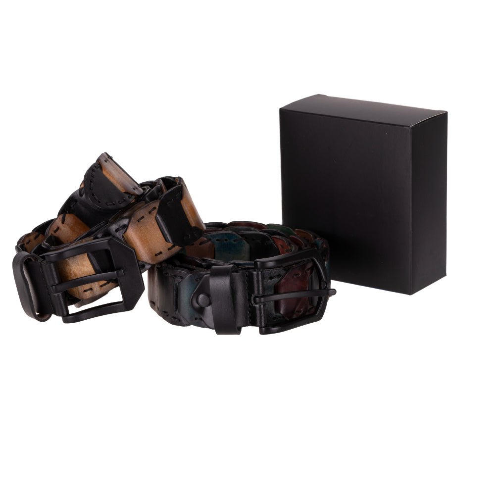 Bessemer Braided Leather Belt for Men - Concordia Style Boutique