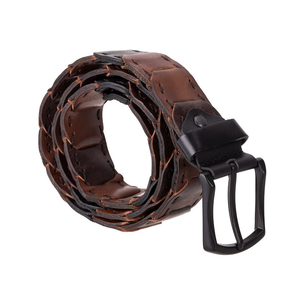 Bessemer Braided Leather Belt for Men - Concordia Style Boutique