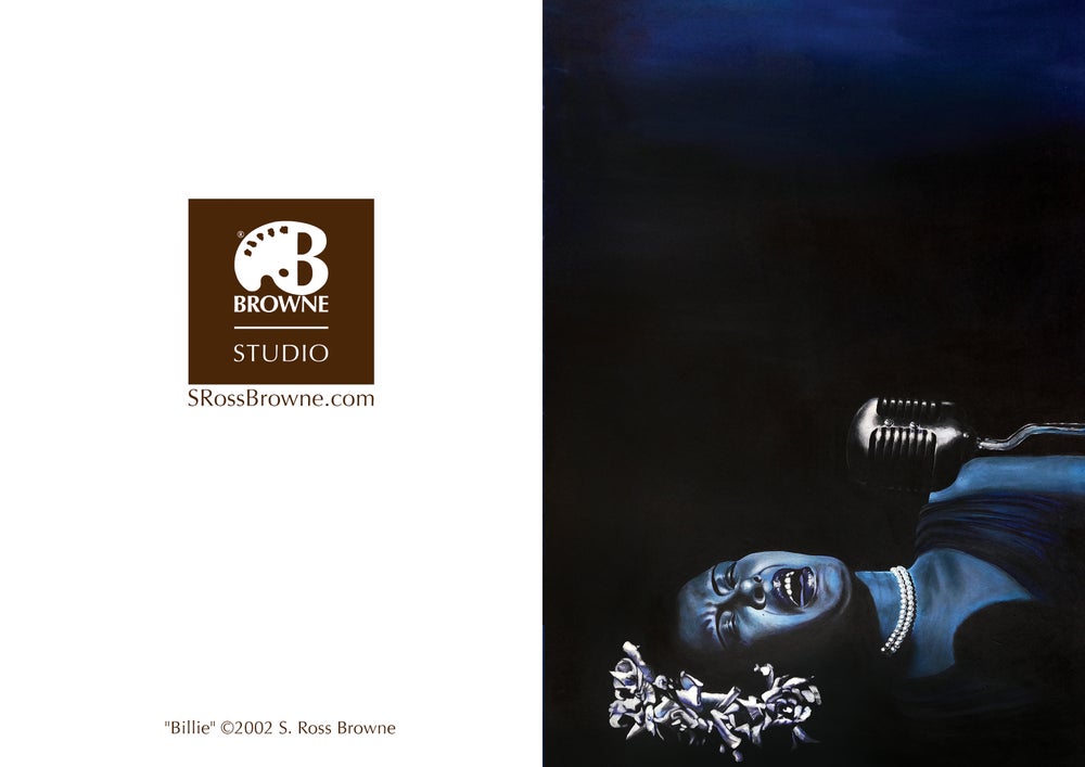 'BILLIE' S. Ross Browne Greeting Card: 5x7 Frame Ready