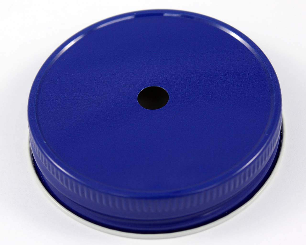 Painted Metal Straw Hole Tumbler Lids for Regular Mouth Mason Jars - Concordia Style Boutique
