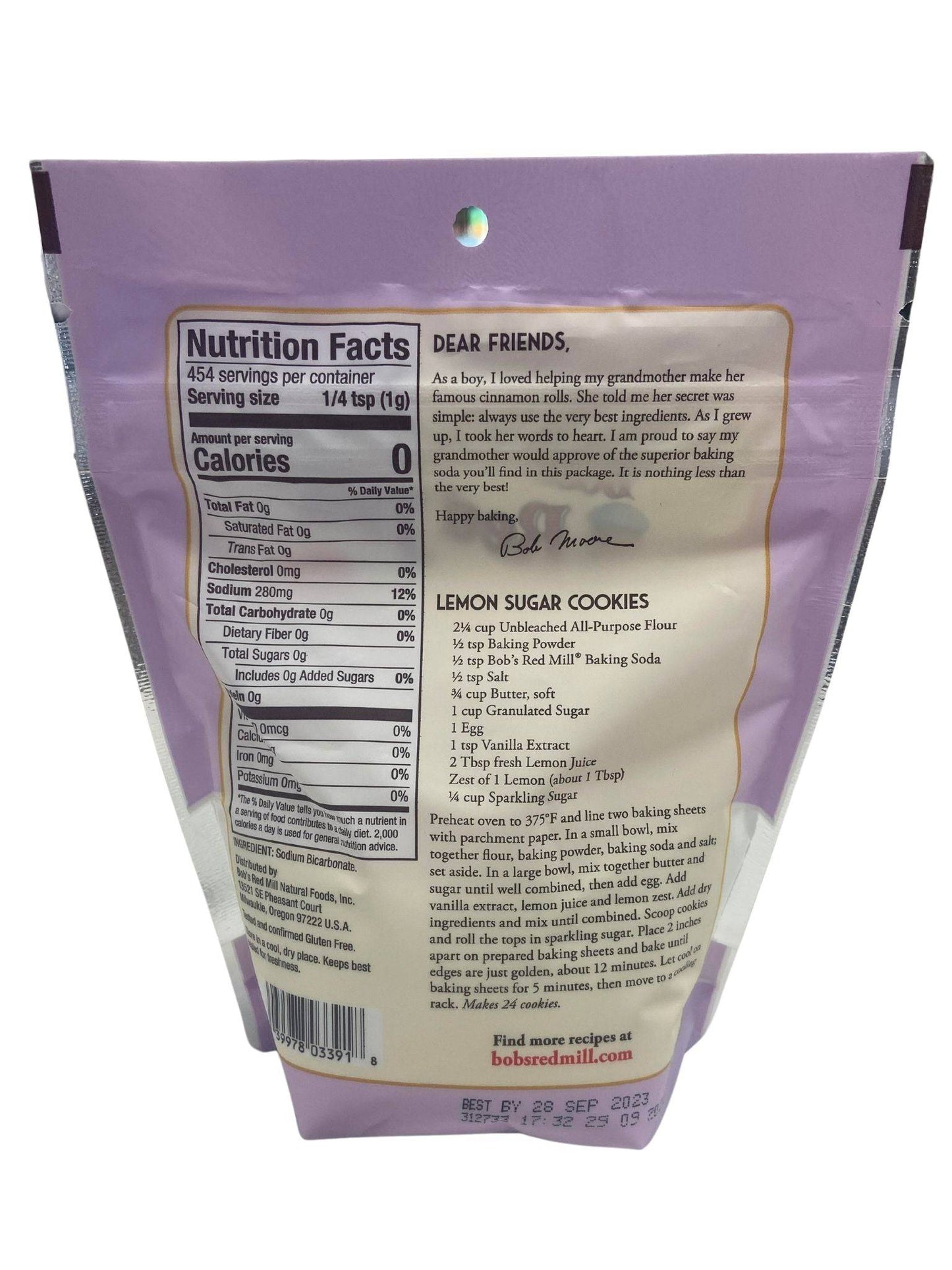 Baking Soda, Gluten-Free, Bob's Red Mill - Concordia Style Boutique