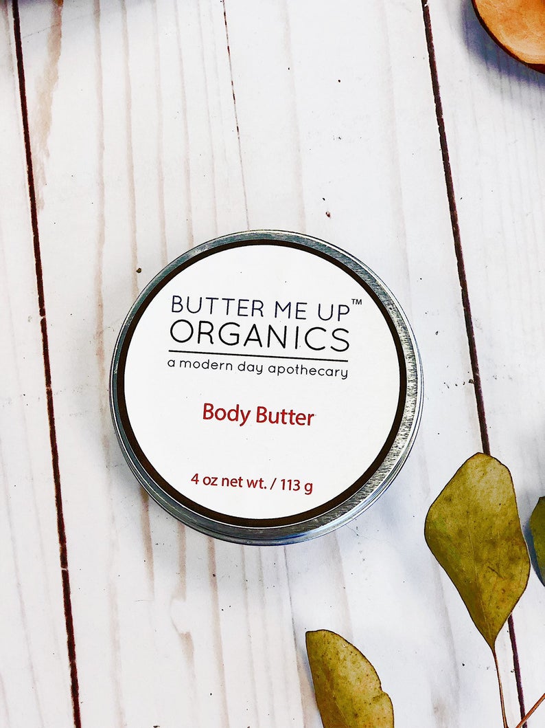 Organic Body Butter / Dry Skin / Moisturizer / Gardner's Hands Therapy / Stretch Marks / Winter Skin / Moisturizing Body Butter / Natural - Concordia Style Boutique