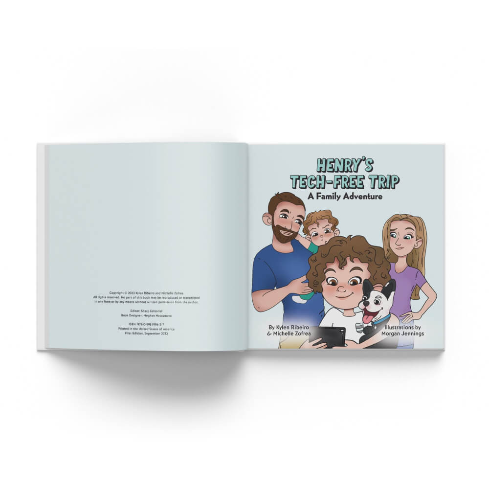 Henry’s Tech-Free Trip – Children’s Book - Concordia Style Boutique