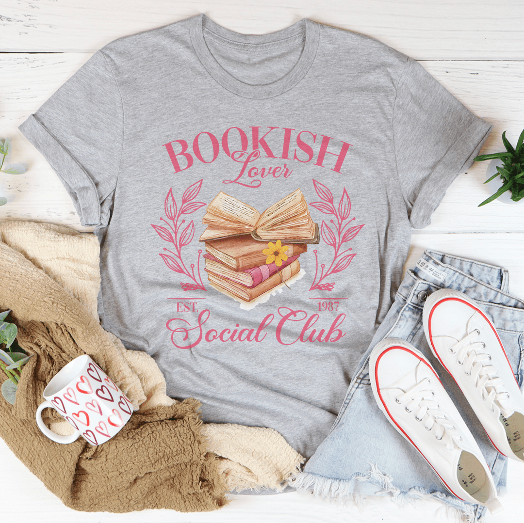 Bookish Lover Social Club Tee - Concordia Style Boutique