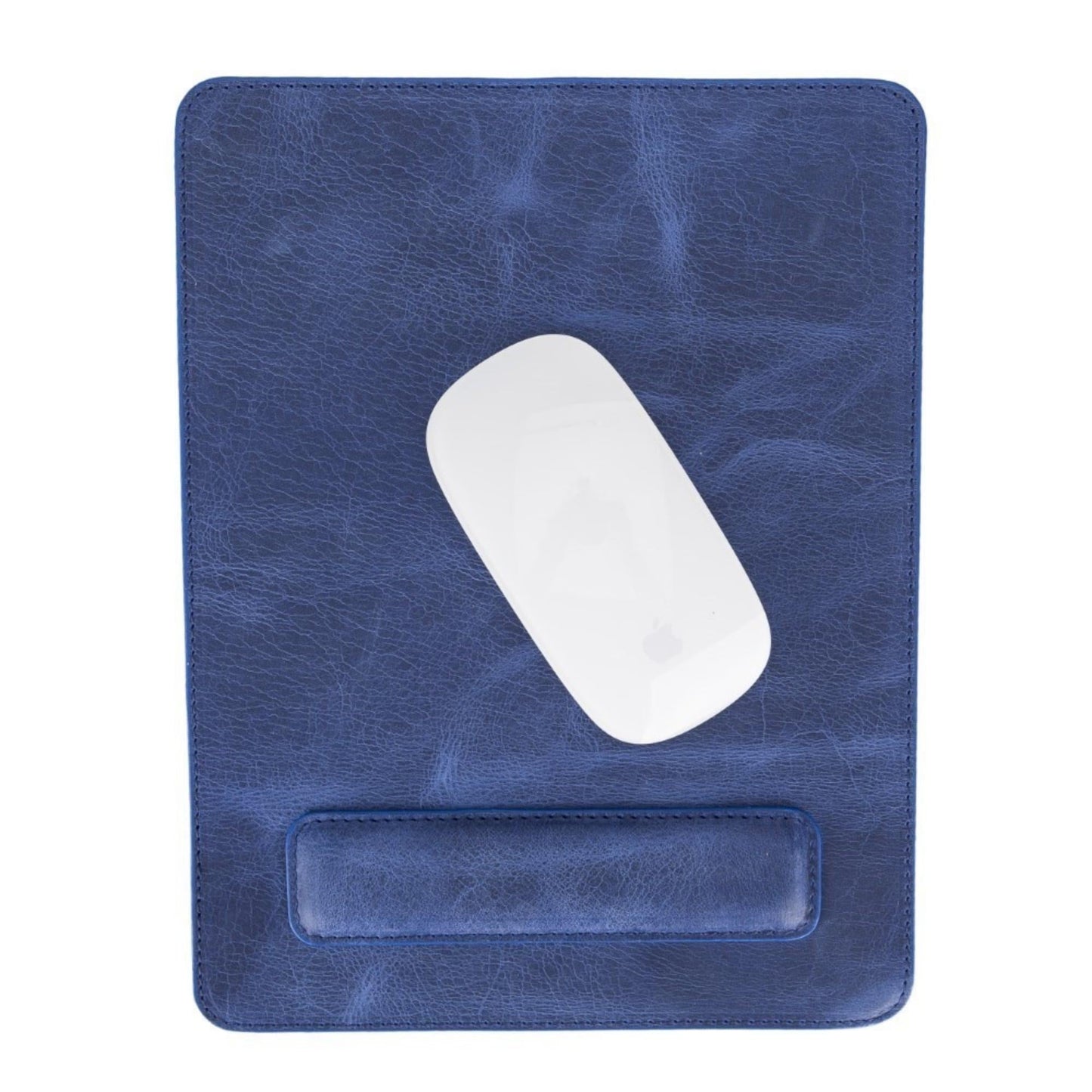 Boulder Full-Grain Leather Mouse Pad with Hand Support - Concordia Style Boutique