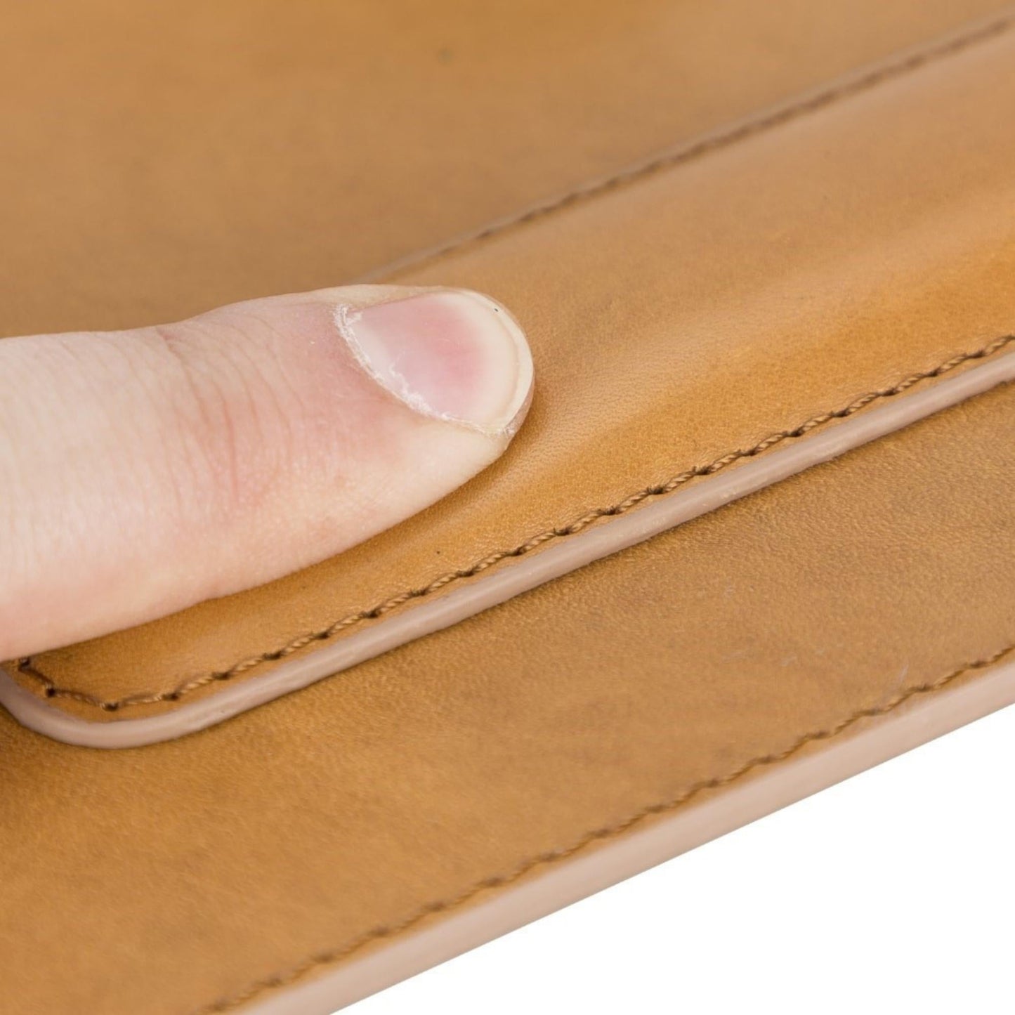 Boulder Full-Grain Leather Mouse Pad with Hand Support - Concordia Style Boutique