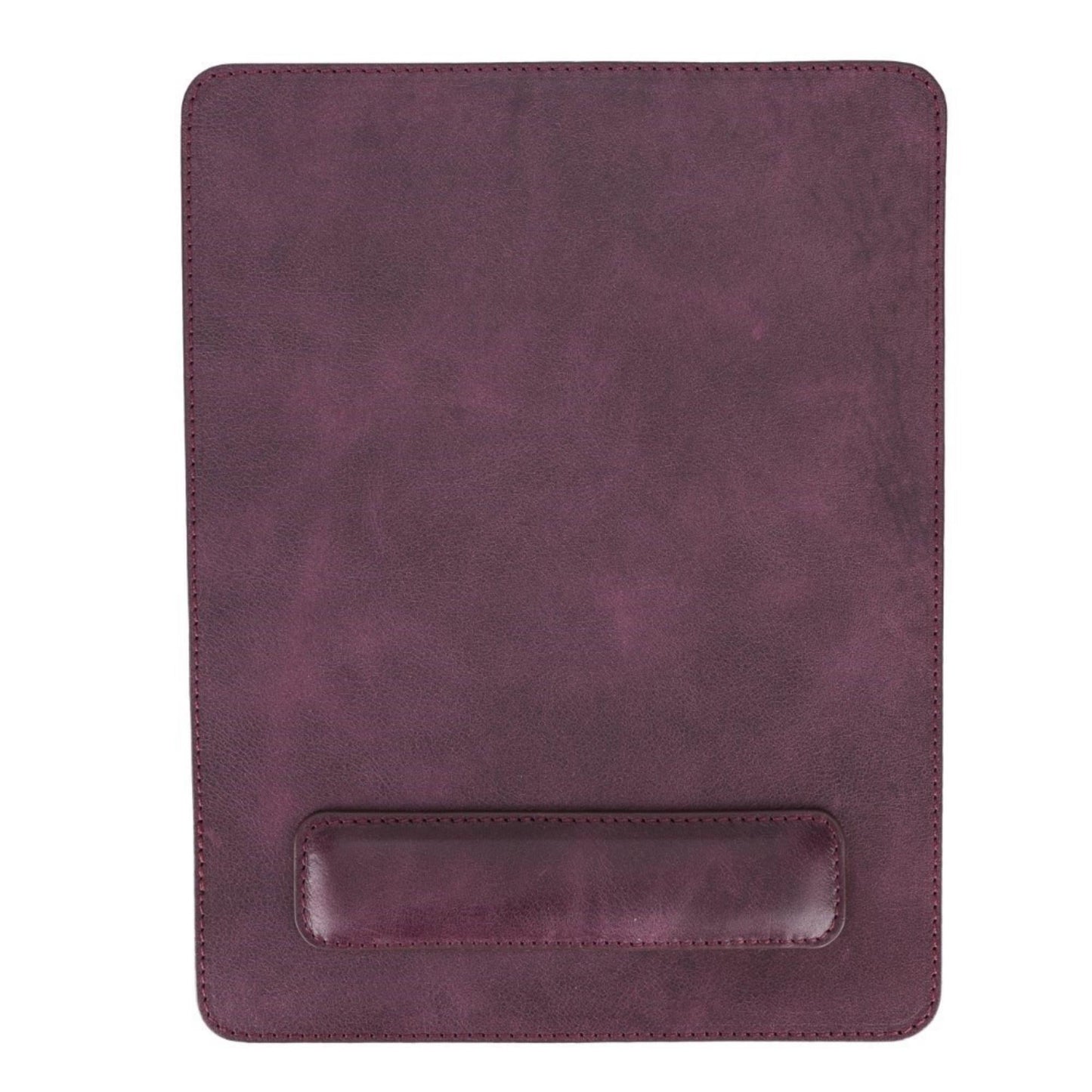 Boulder Full-Grain Leather Mouse Pad with Hand Support - Concordia Style Boutique