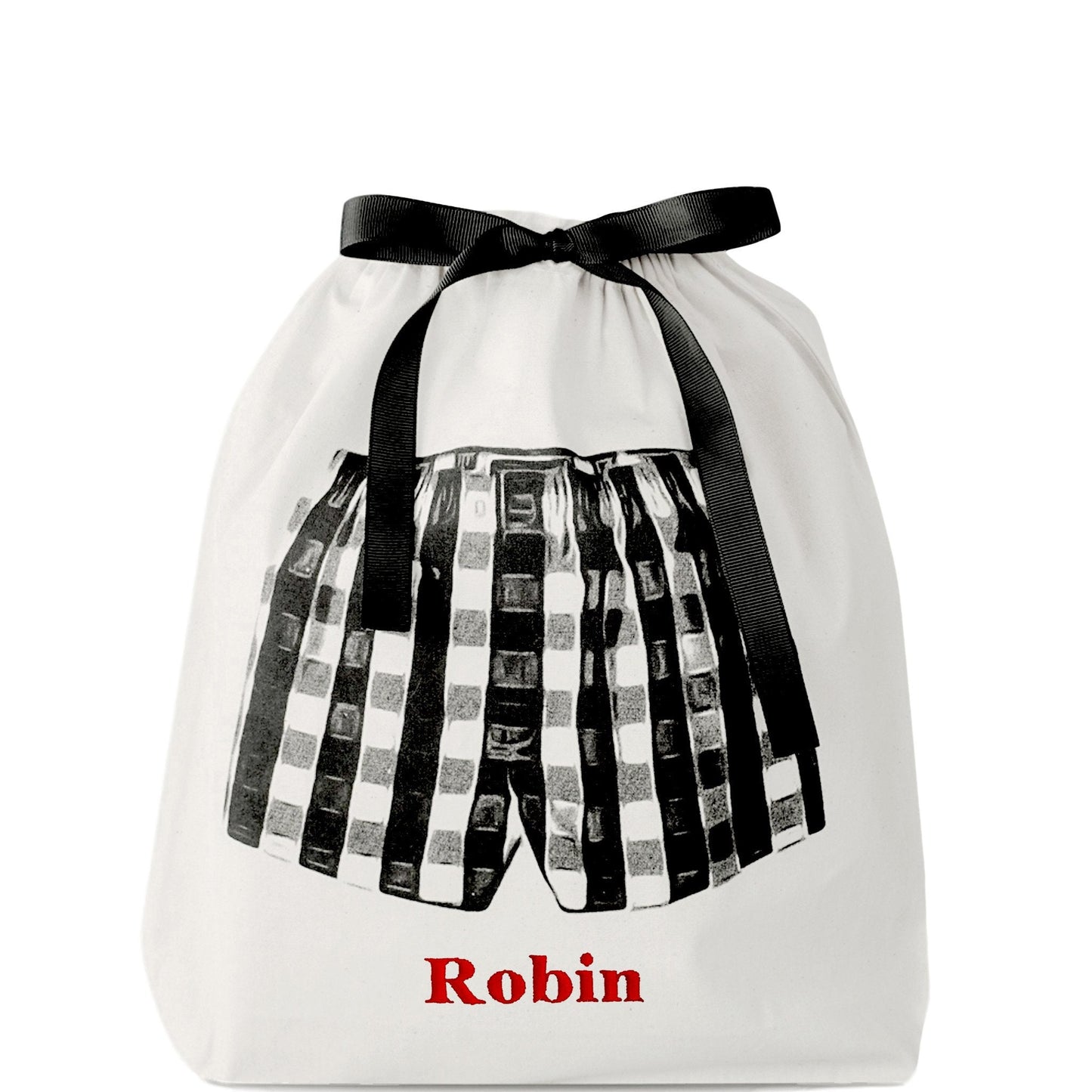 Boxer Shorts Bag, Cream - Concordia Style Boutique